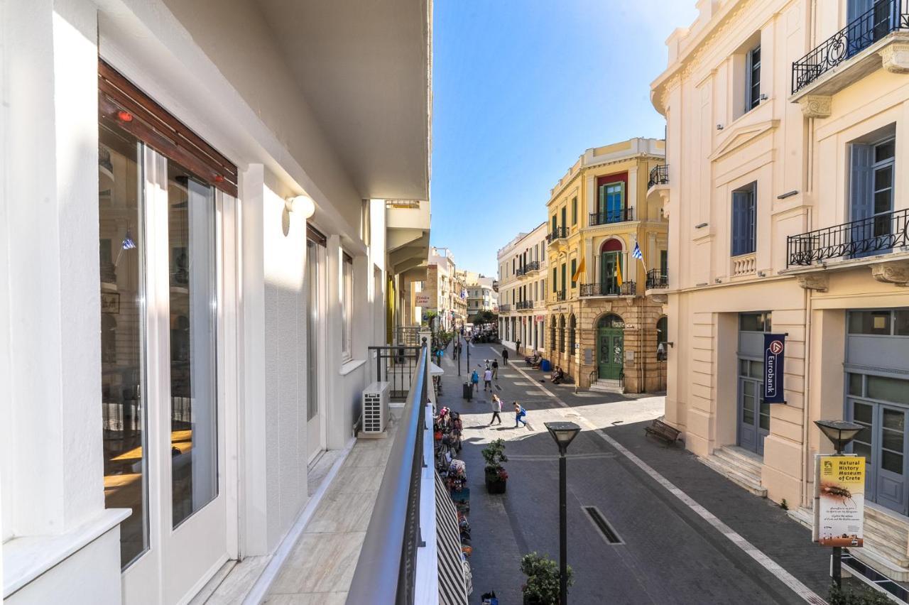 The Elegant. Spacious City Center Apartment. Iraklio Exteriér fotografie